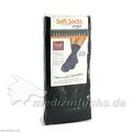 Bort SoftSocks ergo extra-weit schwarz 44-46, 2 ST – PZN 1066745