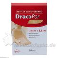 DRACOPOR Wundverband steril 3.8x3.8cm hautfarben, 10 ST – PZN 10713824