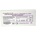 NATRIUM CITRICUM 3.13%, 10X1 ML – PZN 702699