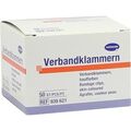 VERBANDKLAMMERN Hartmann hautfarben, 50 ST – PZN 1083560