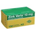 Zink Verla 10mg (100 stk) – PZN 8912195