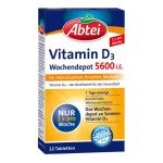 Abtei Vitamin D3 5.600 I.e. Wochendepot Tabletten (12 stk)