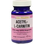 ACETYL-L-CARNITIN 250mg Kapseln, 30 ST