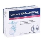 Calcium 1000mg HEXAL (20 stk)