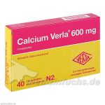 Calcium Verla 600mg, 40 ST