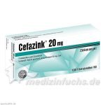 Cefazink 20mg, 100 ST