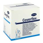 Coverflex Schlauchverband Größe 3  7,5 cmx10 m blau (1 stk)