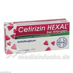 Cetirizin Hexal bei Allergien, 7 ST