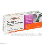 Cetirizin-ratiopharm bei Allergien 10 mg Filmtabl., 7 ST