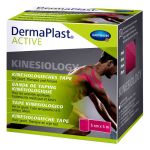 Dermaplast Active Kinesiology Tape 5 cmx5 m pink (1 stk)