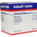 Cutisoft Cotton Kompressen steril 12-fach7.5x7.5cm, 25X2 ST