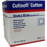 Cutisoft Cotton Kompressen steril 12-fach 10x10cm, 25X2 ST