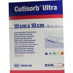 Cutisorb Ultra Saugkompresse steril 10x10cm, 5 ST
