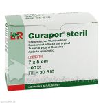 CURAPOR Wundverband steril chirurgisch 5x7 cm, 100 ST