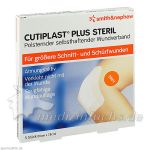 Cutiplast 10x7.8cm plus steril, 5 ST