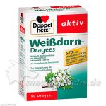 Doppelherz Weißdorn Dragees, 90 ST