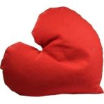 Dinkel Kuschelherz klein 22x22, 1 ST