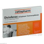 Diclofenac-ratiopharm Schmerzpflaster, 5 ST