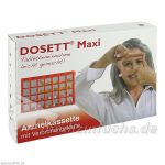 DOSETT Maxi-Arzneikassette rot, 1 ST