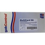 Drogentest Multi 6 AMP-BZD-COC-MOP-MTD-THC Testkar, 1 ST