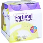 Fortimel Yoghurt Style Vanille-Zitronegeschmack, 4X200 ML