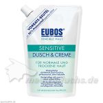 EUBOS SENSITIVE DUSCH & CREME Nachfüllbeutel, 400 ML