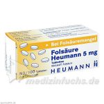 Folsäure Heumann 5mg Tabletten, 100 ST