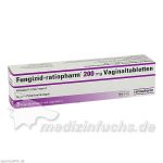 Fungizid-ratiopharm 200mg Vaginaltabletten, 3 ST