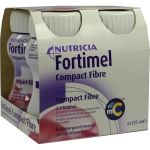 Fortimel Compact Fibre Erdbeere, 4X125 ML