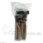 Gehstock faltbar anatom. Griff bronze links, 1 ST