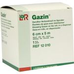 GAZIN Verbandmull gerollt im Spender 6cmx5m, 1 ST