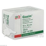 GAZIN Kompresse 10x10cm 8fach OP, 100 ST