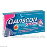 Gaviscon Dual 250mg/106.5mg/187.5mg, 16 ST