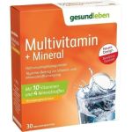 gesund leben Multivitamin + Mineral Brausetabl, 3X10 ST
