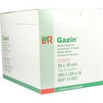 Gazin Kompresse 10x10cm 12fach groß steril, 20X5 ST