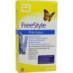 FreeStyle Precision Blutzucker Teststr. o. Codier., 50 ST