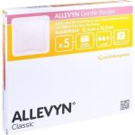ALLEVYN Gentle Border 12.5x12.5cm Verband, 5 ST