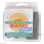 AKUPRESSUR BAND f Erw.hellgrau VON HOP, 2 ST