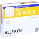 ALLEVYN Adhesive 7.5x7.5 cm haftende Wundaufl., 10 ST