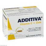 ADDITIVA Vitamin C + Zink Depotkaps.Aktionspackung, 80 ST