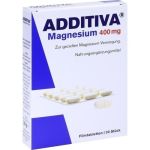 ADDITIVA Magnesium 400mg Filmtabletten, 30 ST