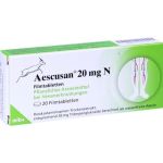 AESCUSAN 20mg N, 20 ST
