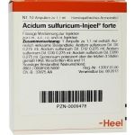 ACIDUM SULF INJ FORTE, 10 ST