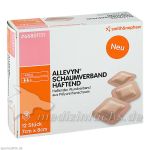 ALLEVYN Schaumverband Haftend 7x8cm, 12 ST