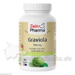 Graviola Kapseln 500mg je Kap.reines Blattpul.Peru, 90 ST
