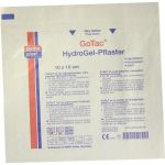 GoTac L Hydrogelpflaster 10cmx10cm Steril, 1 ST