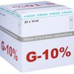 Glucose 10% Braun Mini-Plasco connect, 20X10 ML