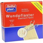 GOTHAPLAST WUNDPFLASTER ELASTISCH 5MX4CM, 1 ST