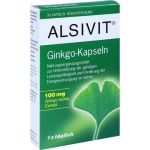 Ginkgo 100 mg ALSIVIT Kapseln, 30 ST