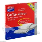 GoTa-silber Wundpflaster steril 10x6cm, 5 ST